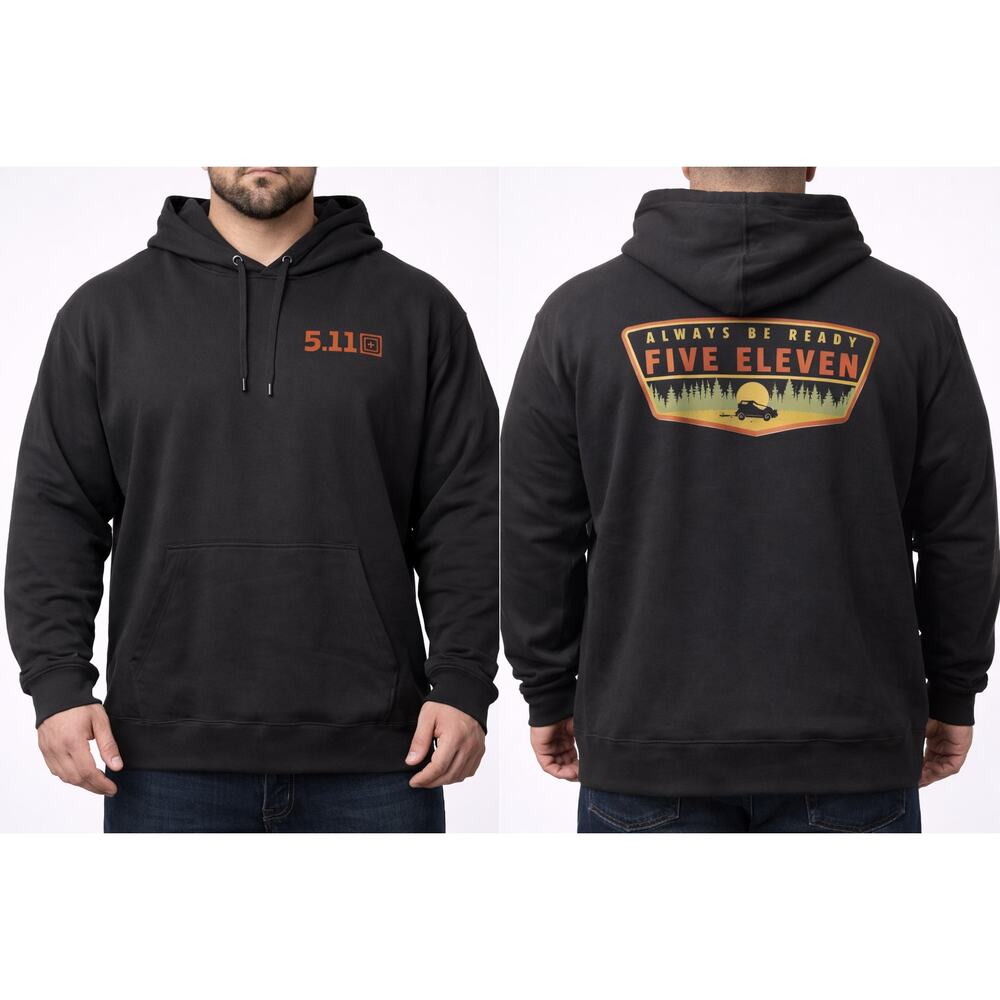 Unisex - 5.11 Tactical Off Road Adventure Hoodie – Black – Size 3XL – NWT